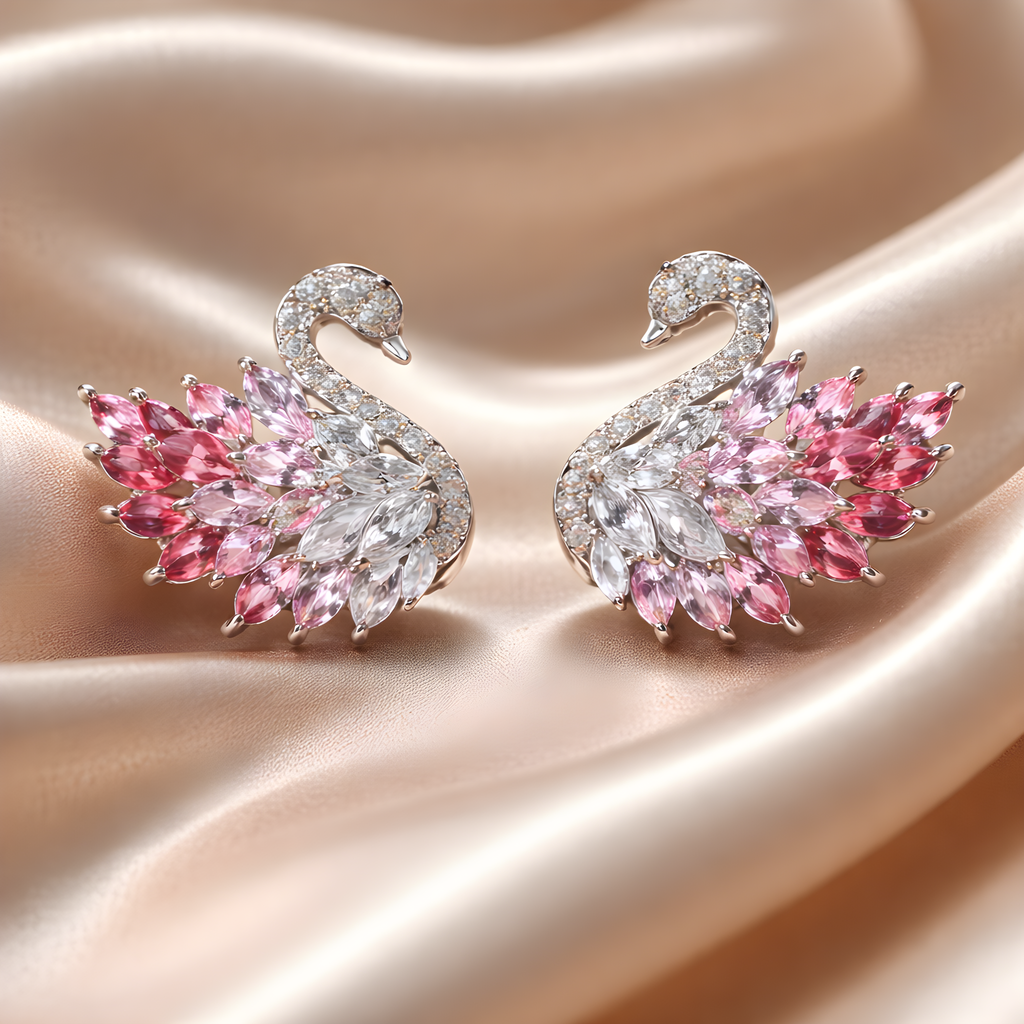 Cygne Éternel – Silber & Rosé