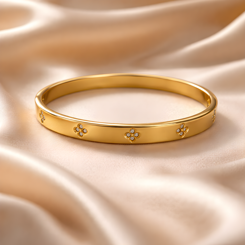 Amélie Armband – Edelstahl mit 18K Goldvergoldung – Femmes Collection | Alextra Jewelry