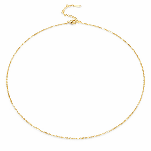 Câble Kette – Edelstahl mit 18K Goldvergoldung – Kabelkette | Alextra Jewelry