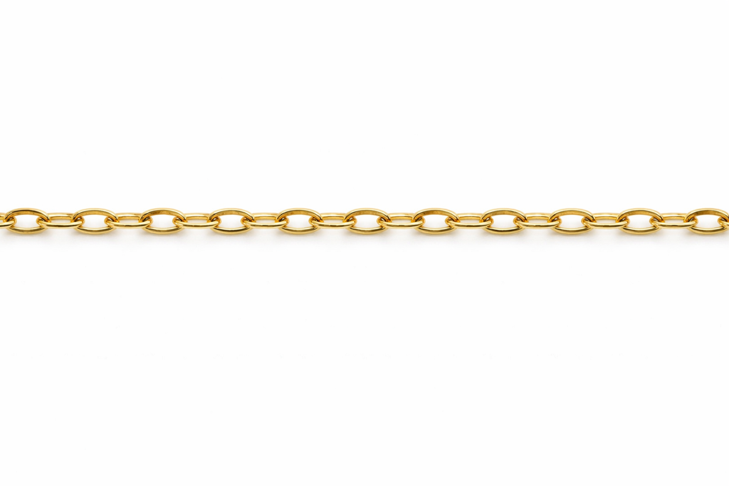Câble Kette – Edelstahl mit 18K Goldvergoldung – Kabelkette | Alextra Jewelry