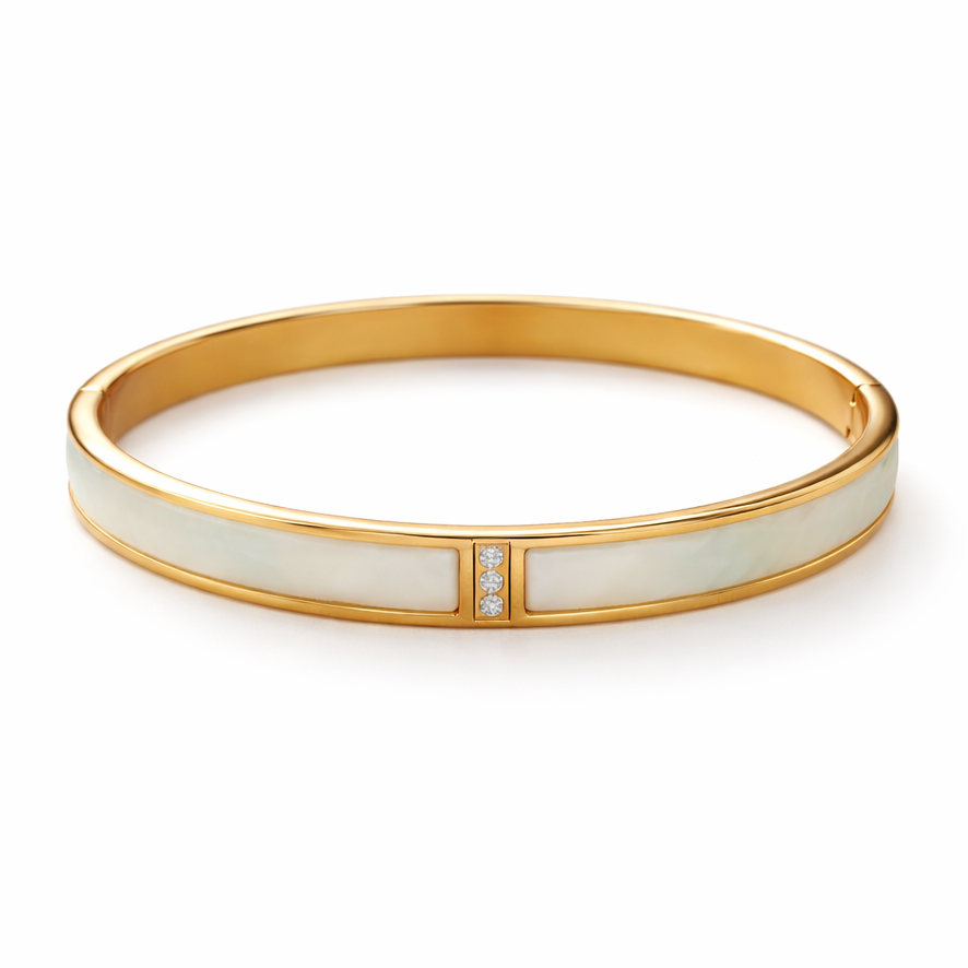 Céleste Armband – Edelstahl mit 18K Goldvergoldung – Femmes Collection | Alextra Jewelry