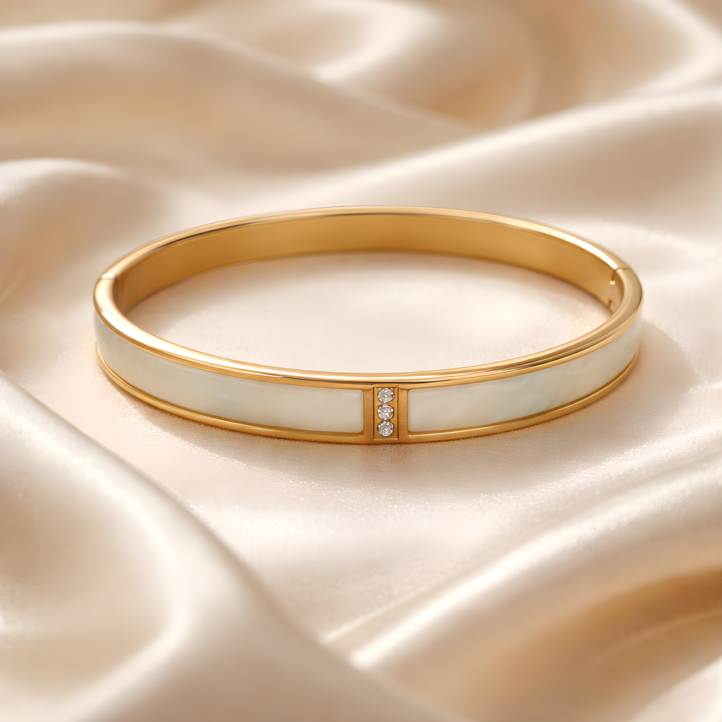 Céleste Armband – Edelstahl mit 18K Goldvergoldung – Femmes Collection | Alextra Jewelry