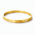 Chloé Armband – Edelstahl mit 18K Goldvergoldung oder in silberfarbener Ausführung – Femmes Collection | Alextra Jewelry
