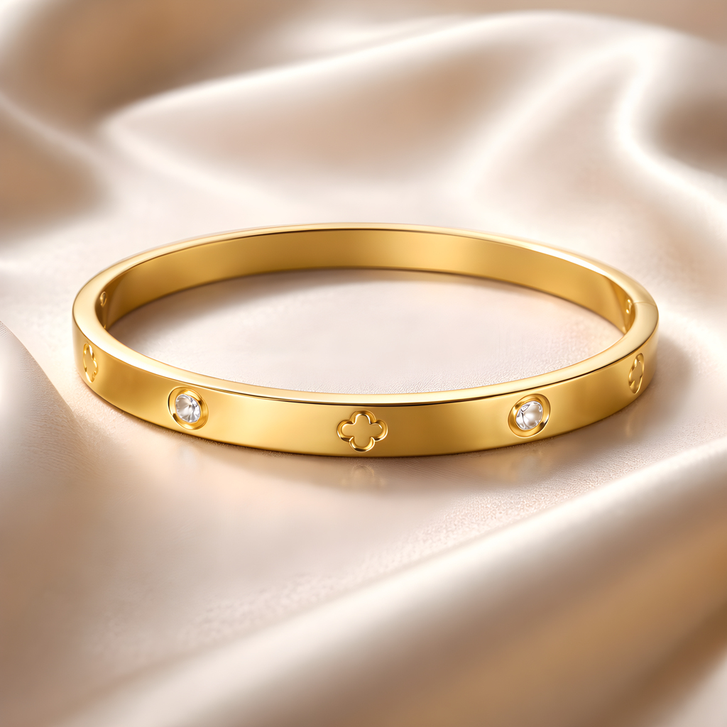 Chloé Armband – Edelstahl mit 18K Goldvergoldung oder in silberfarbener Ausführung – Femmes Collection | Alextra Jewelry