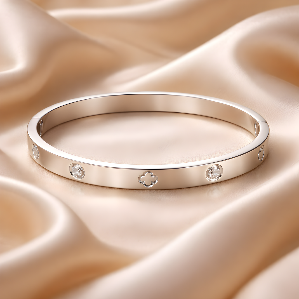 Chloé Armband – Edelstahl mit 18K Goldvergoldung oder in silberfarbener Ausführung – Femmes Collection | Alextra Jewelry