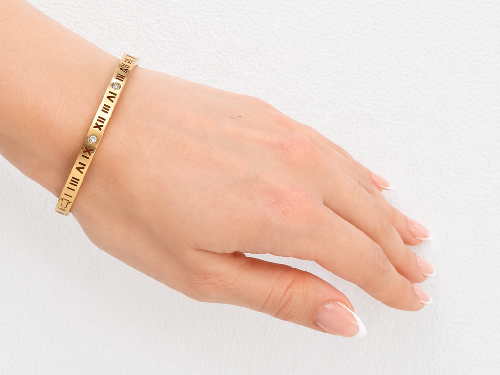 Élise Armband – Edelstahl mit 18K Goldvergoldung oder in silberfarbener Ausführung – Femmes Collection | Alextra Jewelry