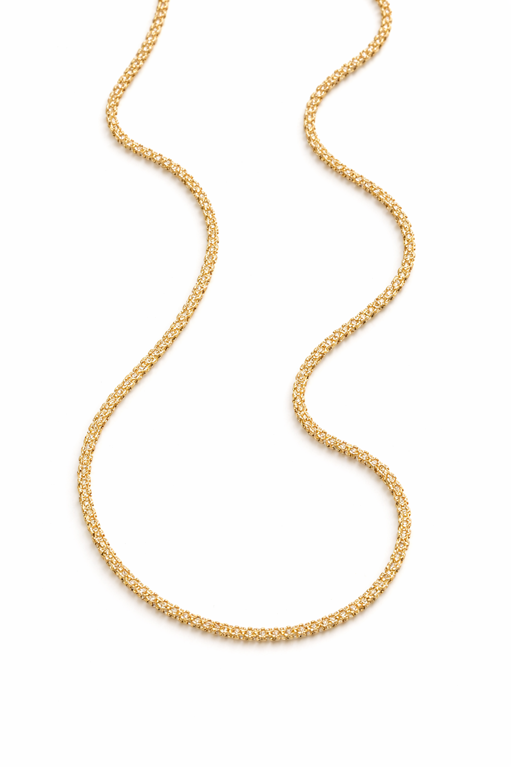 Étincelle Kette – Edelstahl mit 18K Goldvergoldung – Funkelnde Kette | Alextra Jewelry