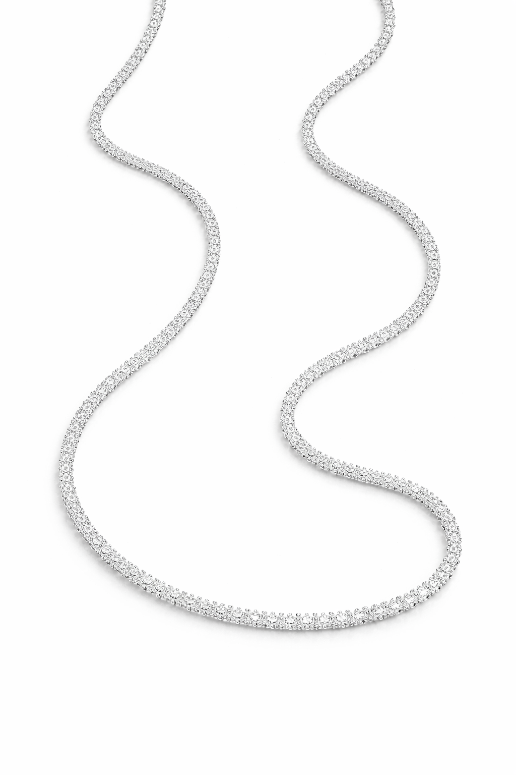 Étincelle Kette – Edelstahl in silberfarbener Ausführung – Funkelnde Kette | Alextra Jewelry