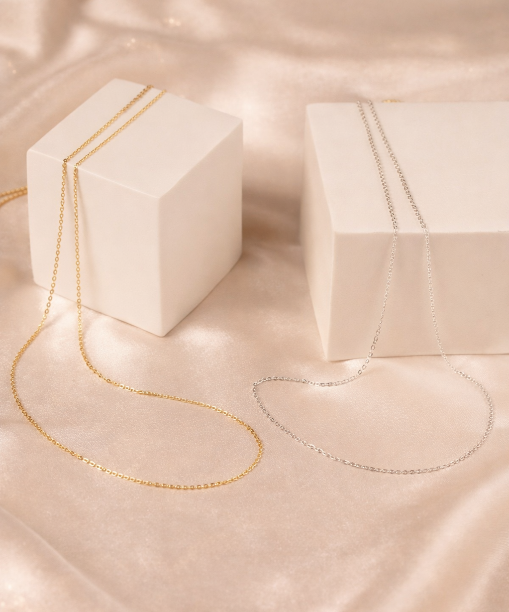 Forçat Kette – Edelstahl mit 18K Goldvergoldung und in silberfarbener Ausführung | Alextra Jewelry