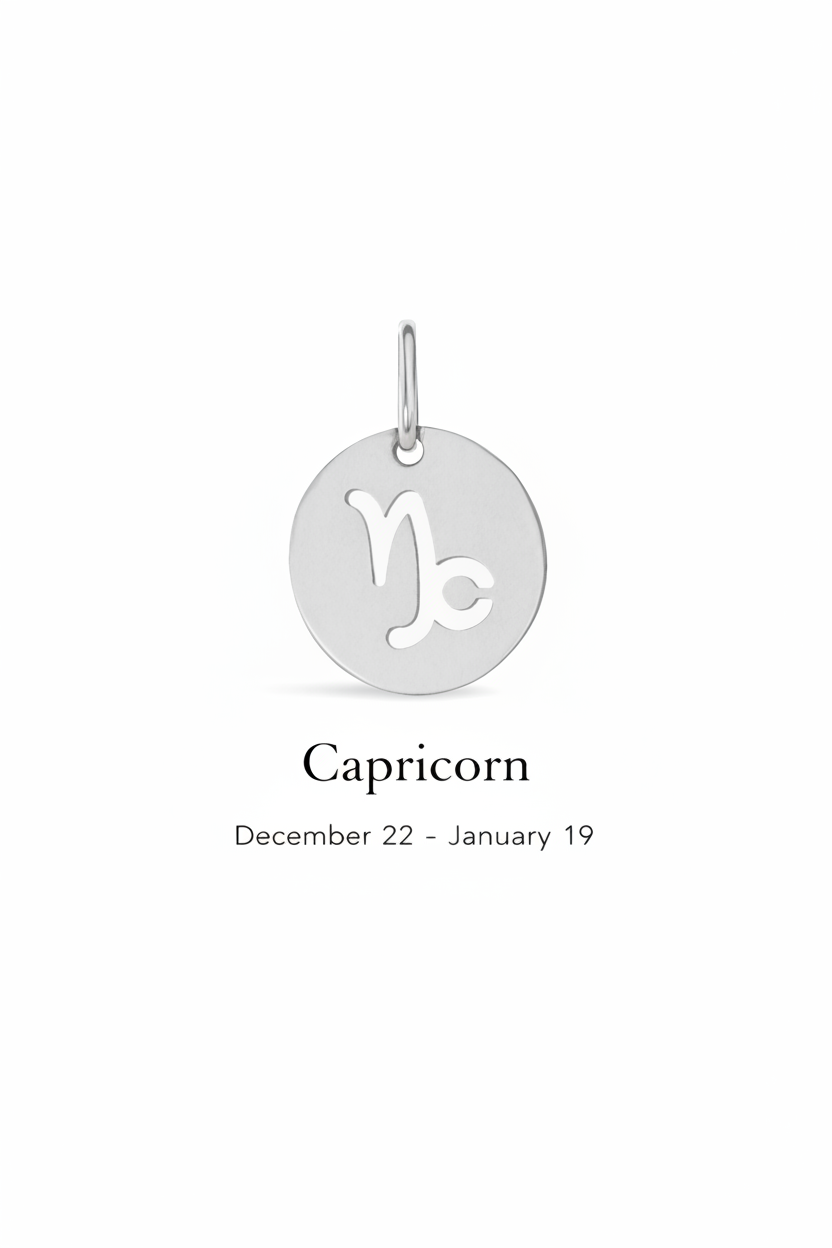 Sternzeichen Münz-Anhänger