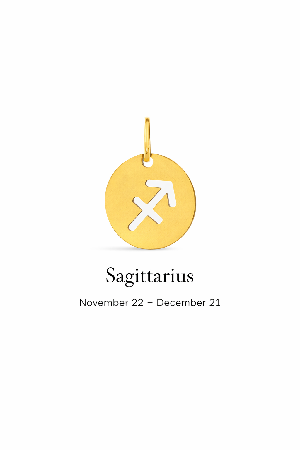 Sternzeichen Münz-Anhänger