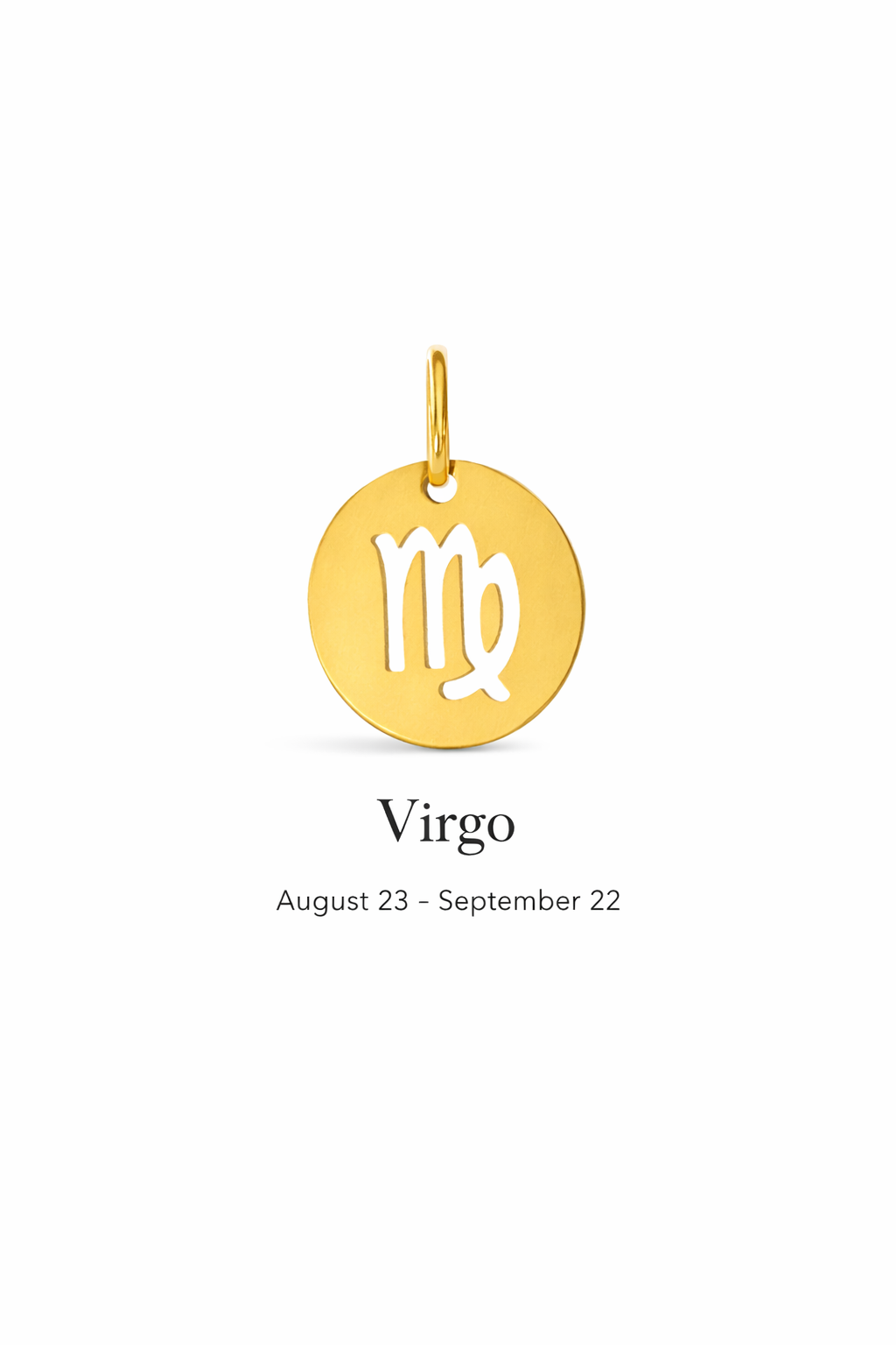 Sternzeichen Münz-Anhänger