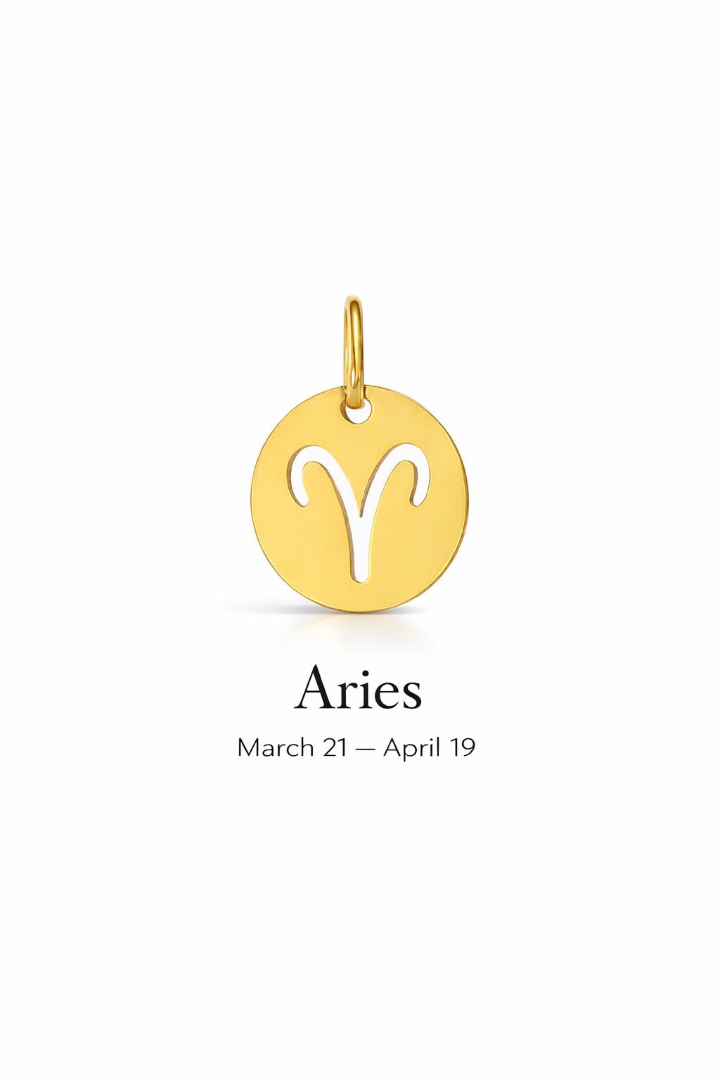 Sternzeichen Münz-Anhänger