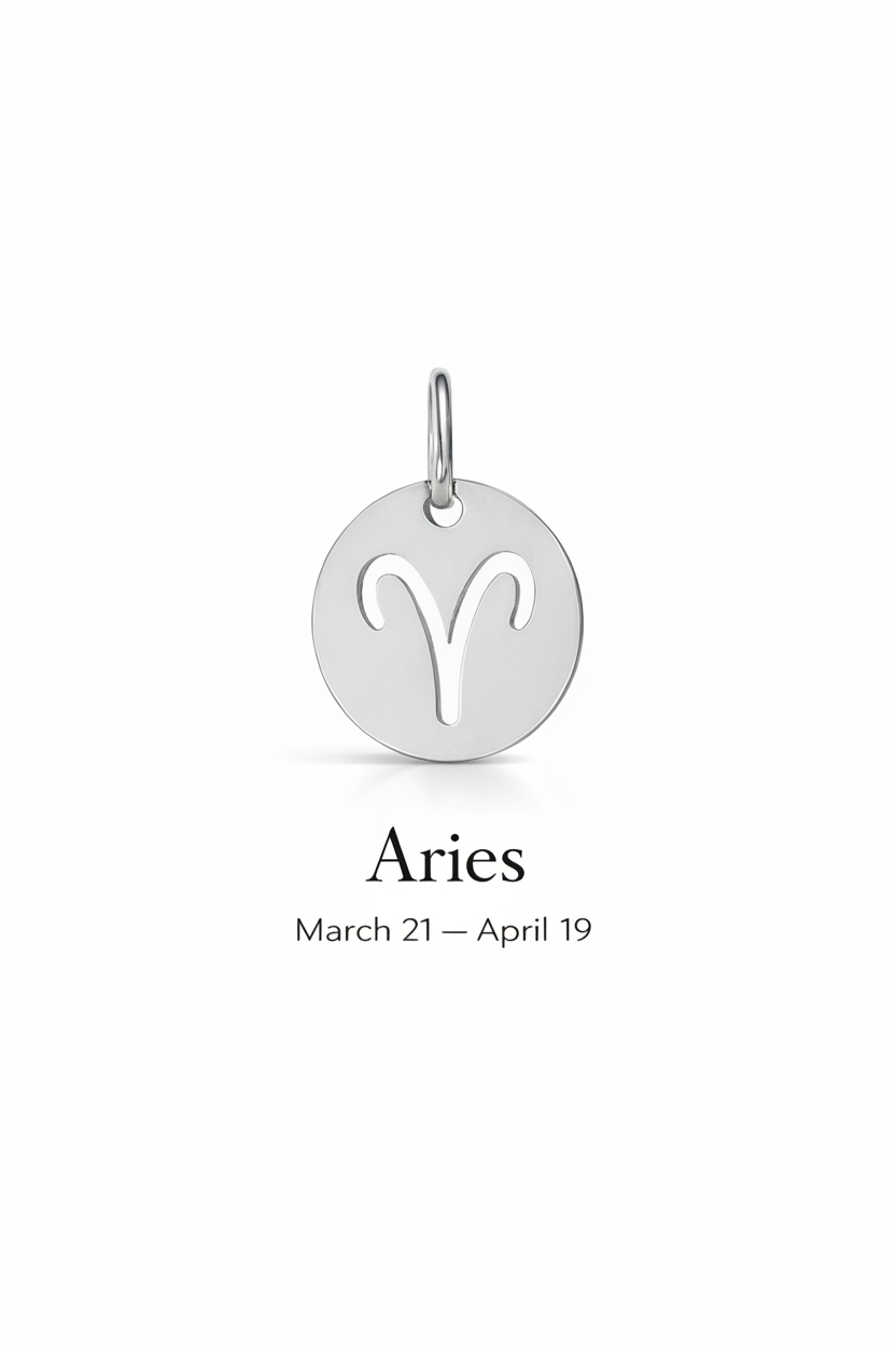 Sternzeichen Münz-Anhänger