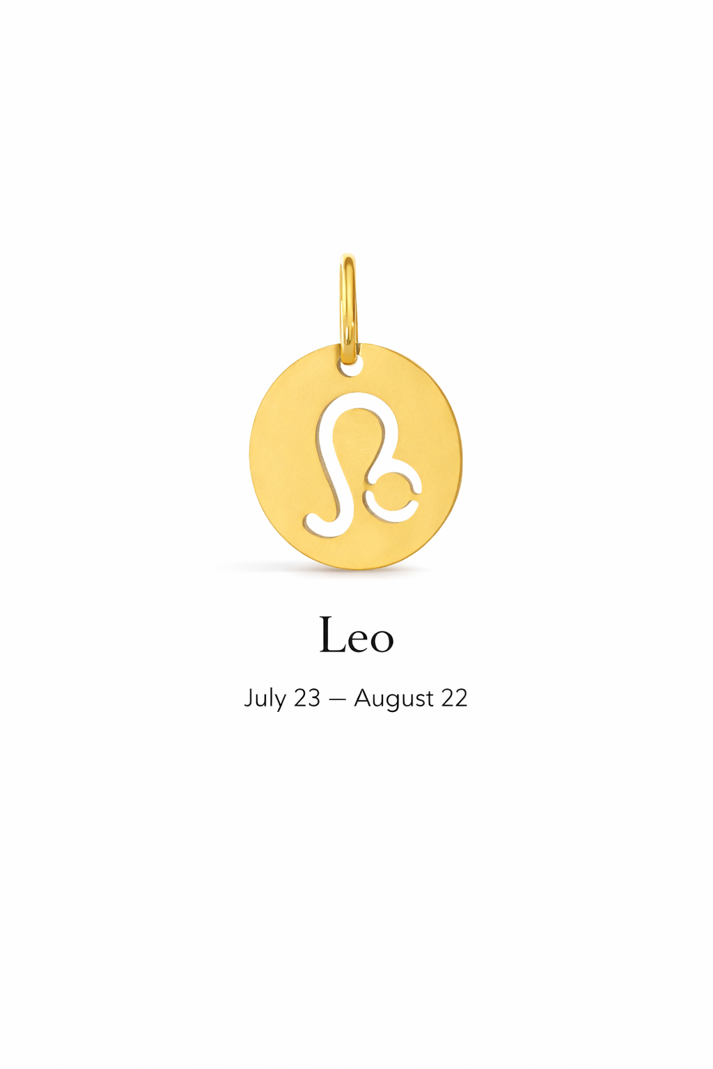 Sternzeichen Münz-Anhänger