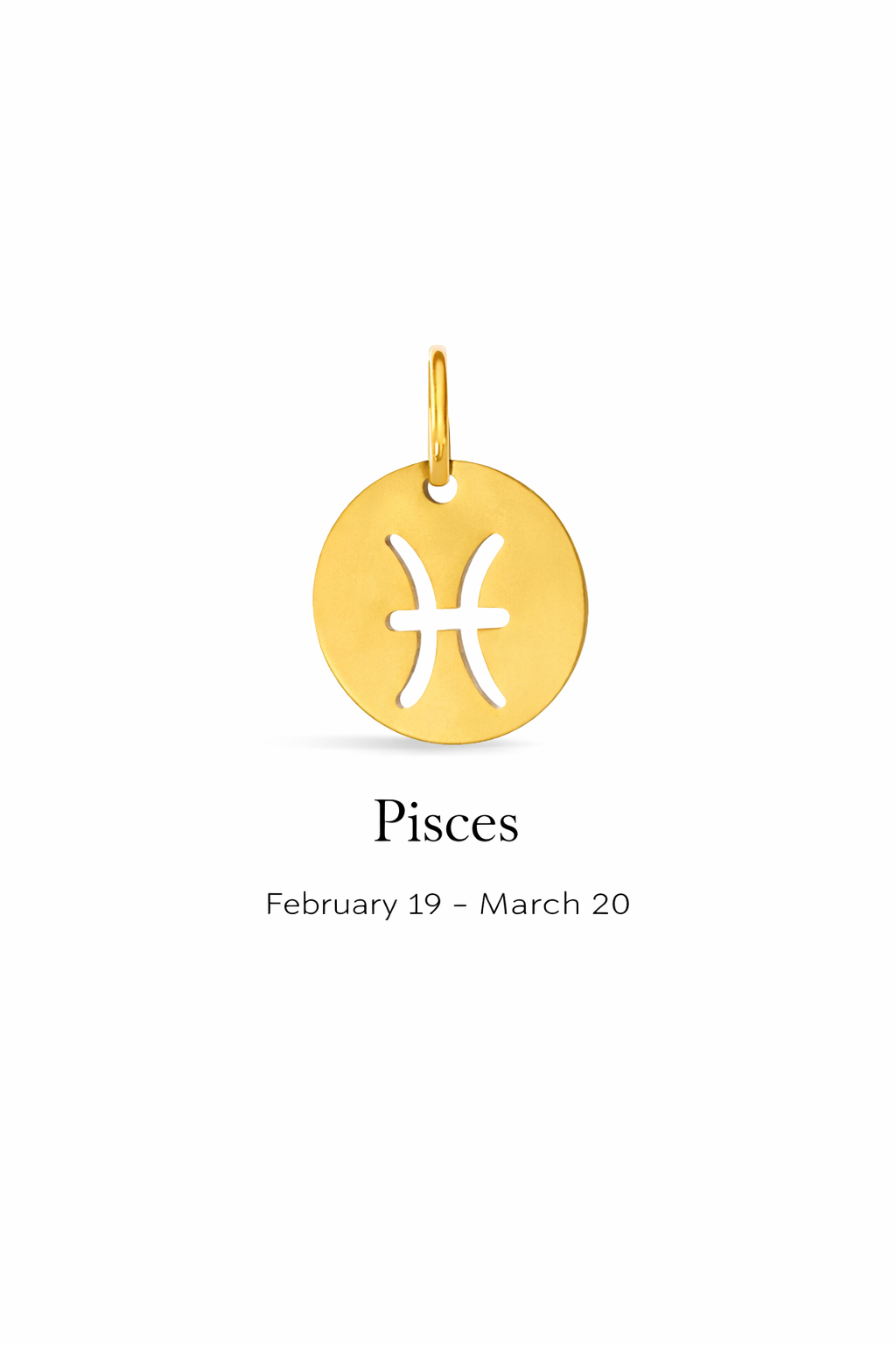 Sternzeichen Münz-Anhänger