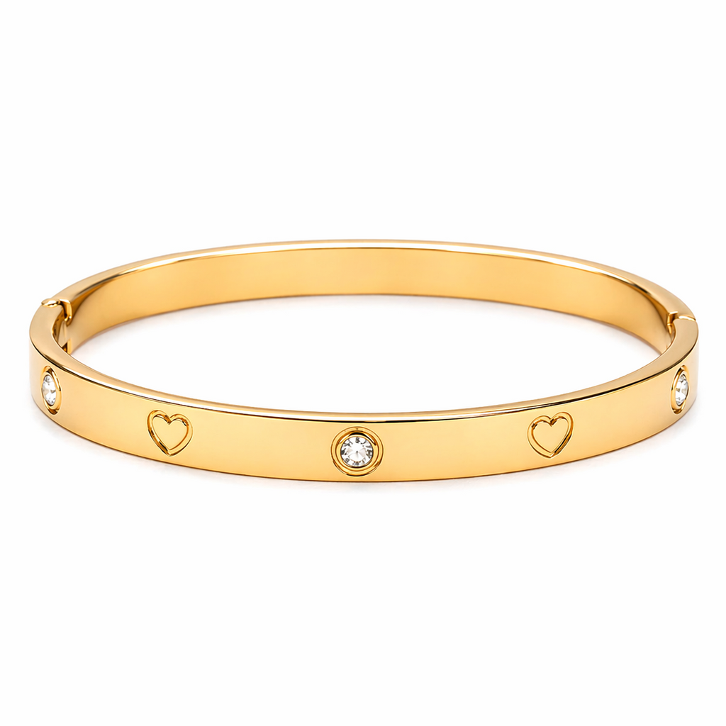 Juliette Armband – Edelstahl mit 18K Goldvergoldung oder in silberfarbener Ausführung – Femmes Collection | Alextra Jewelry