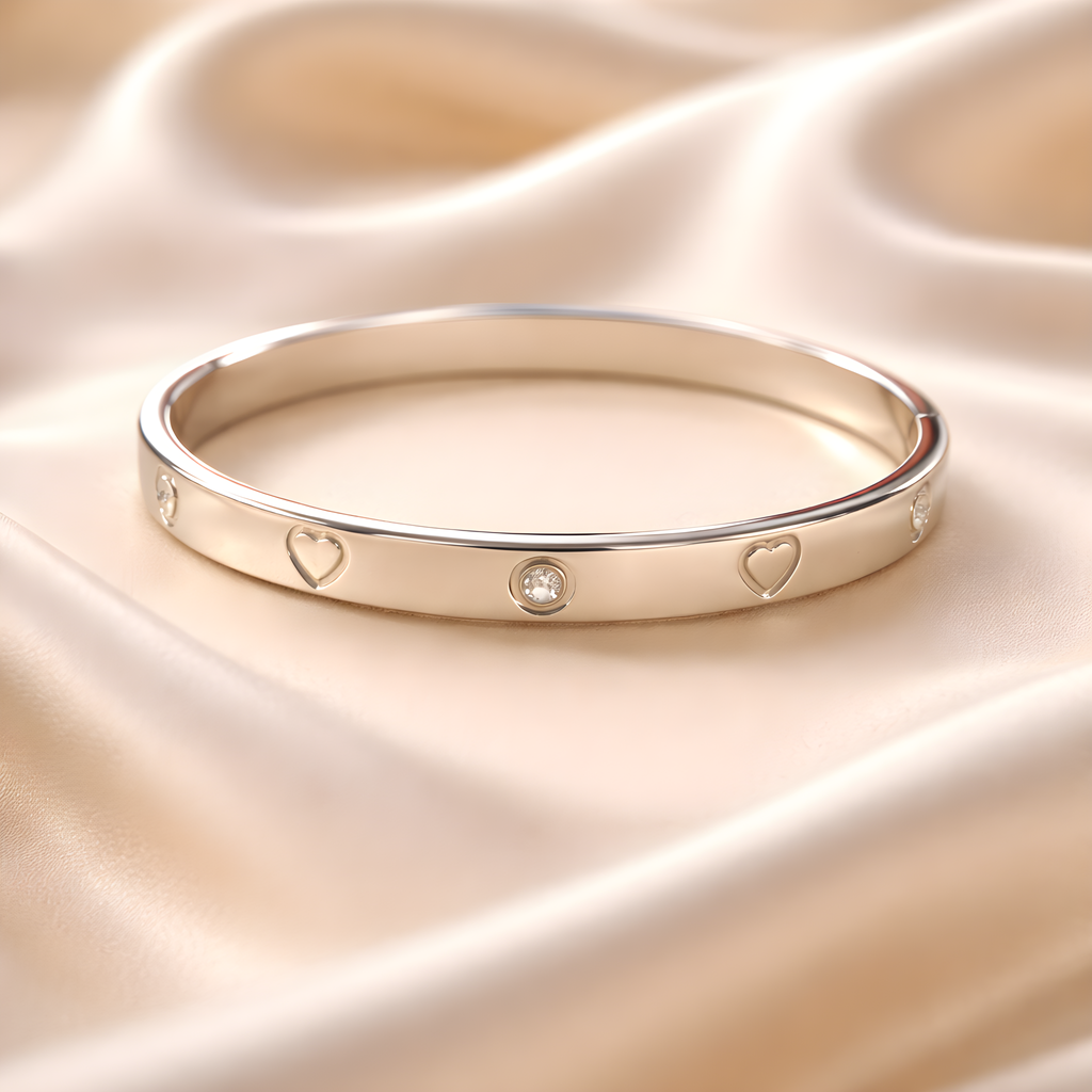 Juliette Armband – Edelstahl mit 18K Goldvergoldung oder in silberfarbener Ausführung – Femmes Collection | Alextra Jewelry