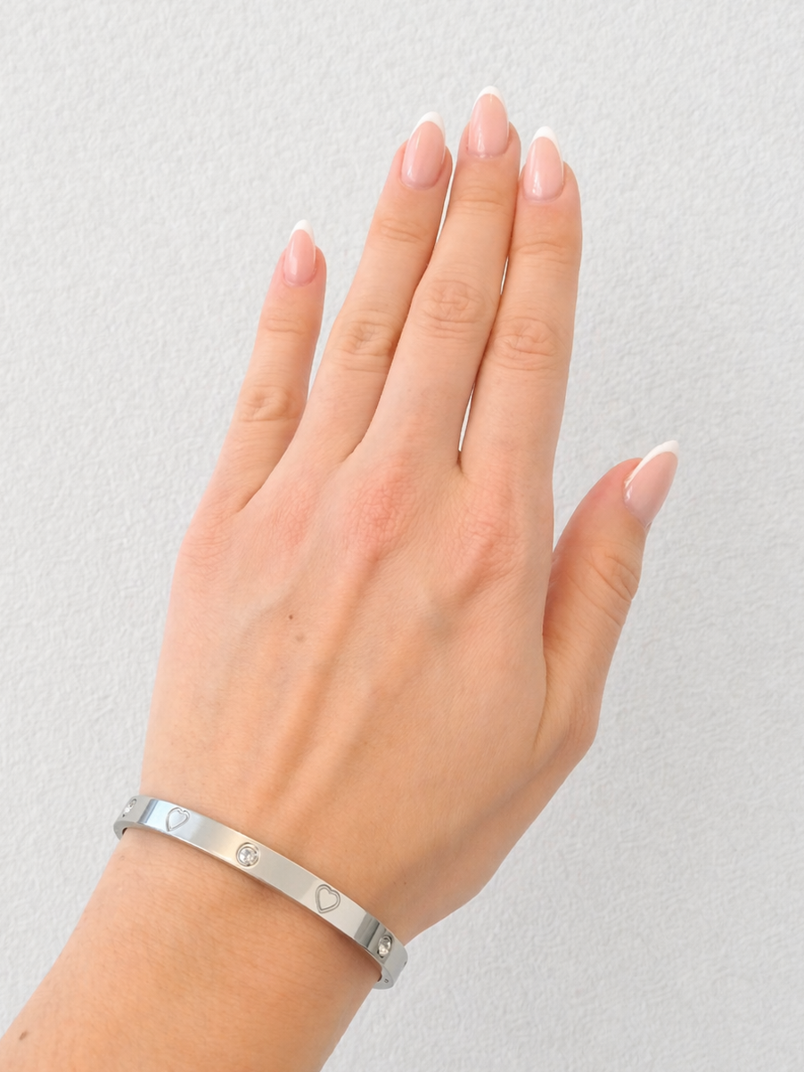 Juliette Armband – Edelstahl mit 18K Goldvergoldung oder in silberfarbener Ausführung – Femmes Collection | Alextra Jewelry