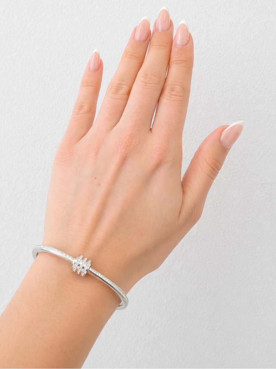 Léonie Armband – Edelstahl mit 18K Goldvergoldung oder in silberfarbener Ausführung – Femmes Collection | Alextra Jewelry