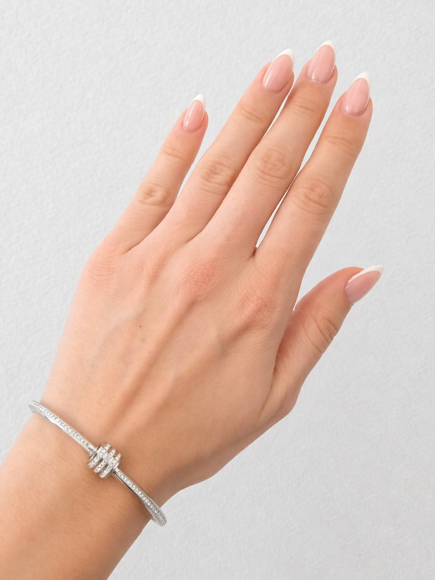 Léonie Armband – Edelstahl mit 18K Goldvergoldung oder in silberfarbener Ausführung – Femmes Collection | Alextra Jewelry
