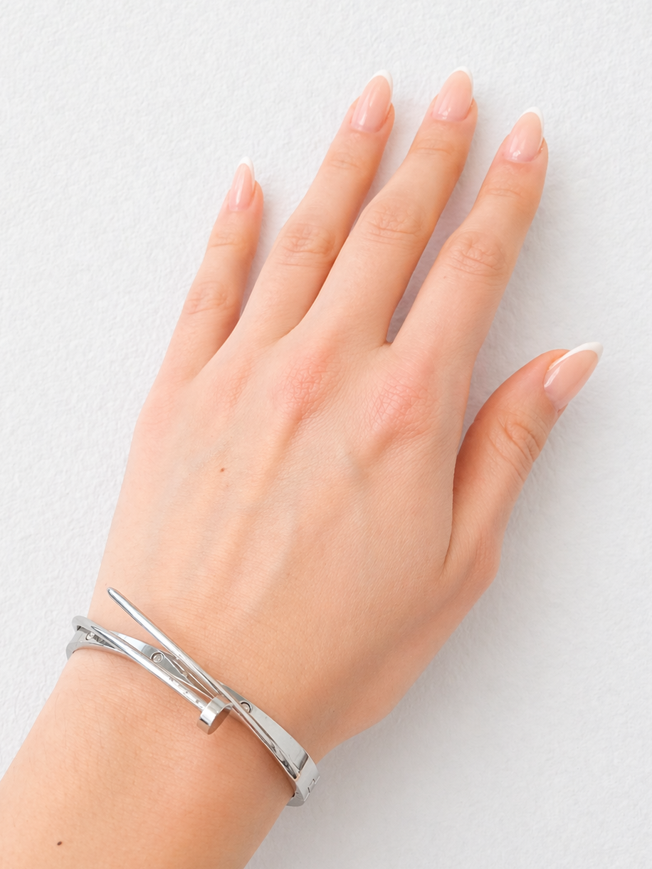 Noémie Armband – Edelstahl mit 18K Goldvergoldung oder in silberfarbener Ausführung – Femmes Collection | Alextra Jewelry