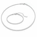 Étincelle Set – Edelstahl mit 18K Goldvergoldung oder in silberfarbener Ausführung – Armband & Kette | Alextra Jewelry