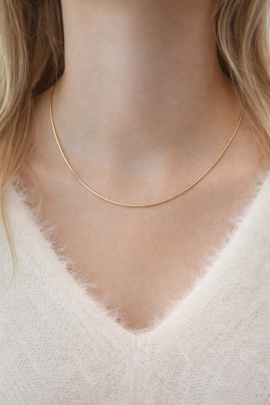 Serpentine Kette – Edelstahl mit 18K Goldvergoldung – Schlangenkette | Alextra Jewelry