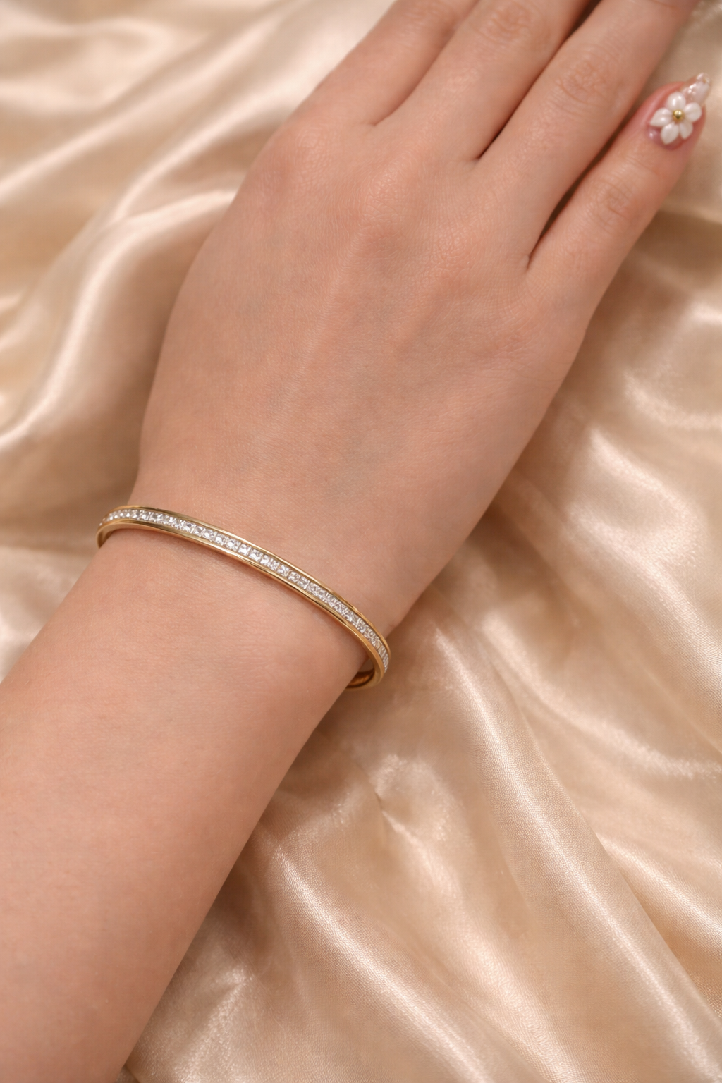 Vivienne Armband – Edelstahl mit 18K Goldvergoldung oder in silberfarbener Ausführung – Femmes Collection | Alextra Jewelry
