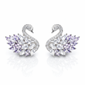 Cygne Éternel – Silber & Flieder
