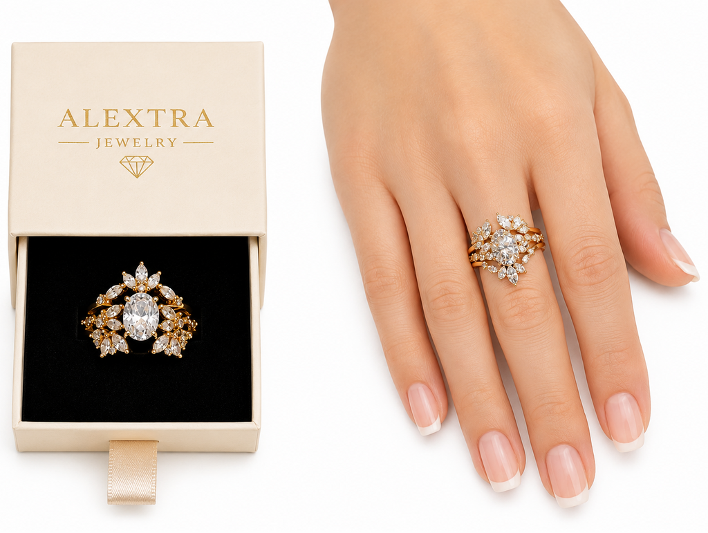 Royal Glamour Ring Set 