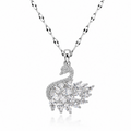 Cygne Éternel Collier Silber – Produktfoto auf weißem Hintergrund