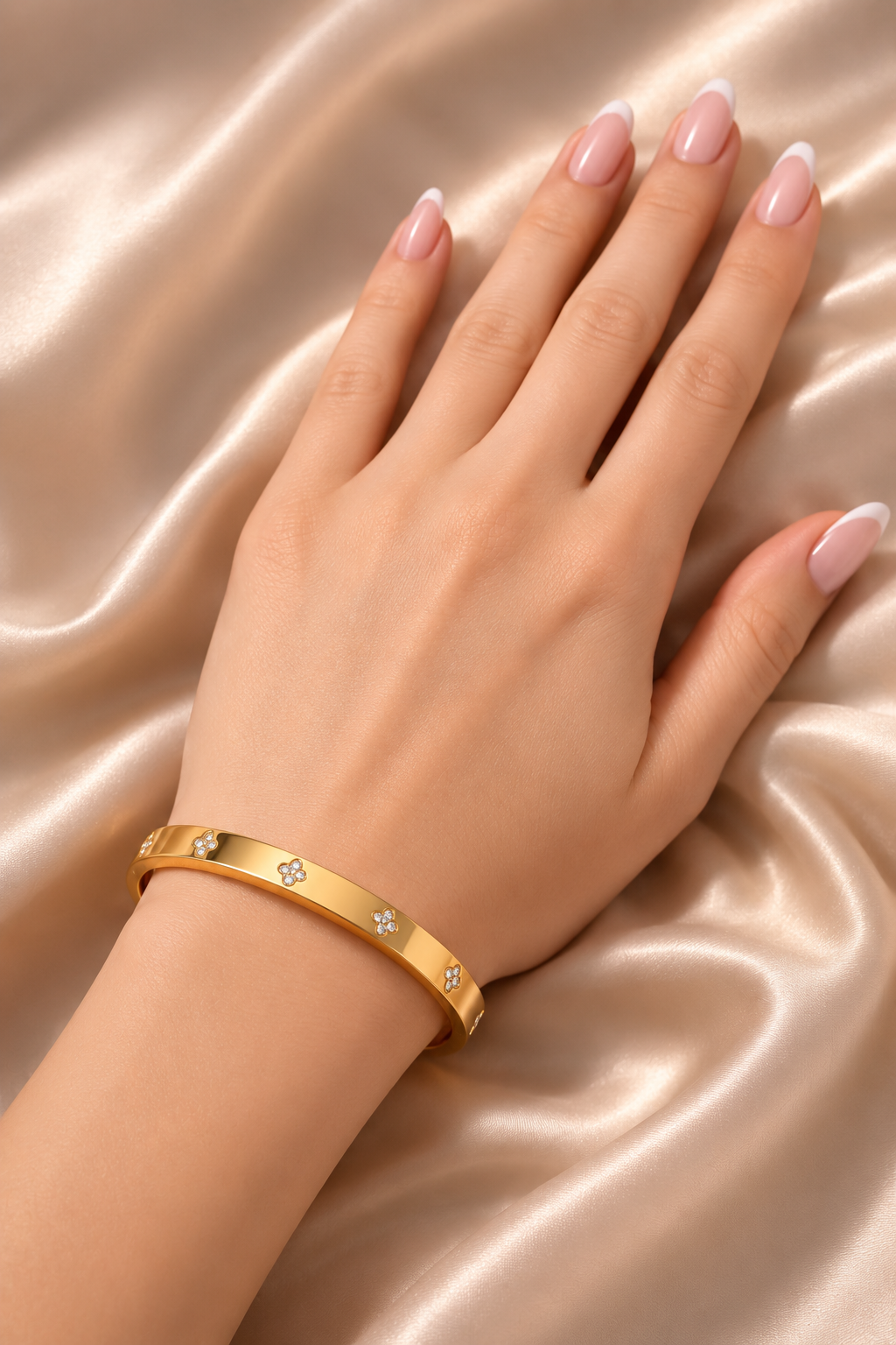 Amélie Armband – Edelstahl mit 18K Goldvergoldung – Femmes Collection | Alextra Jewelry