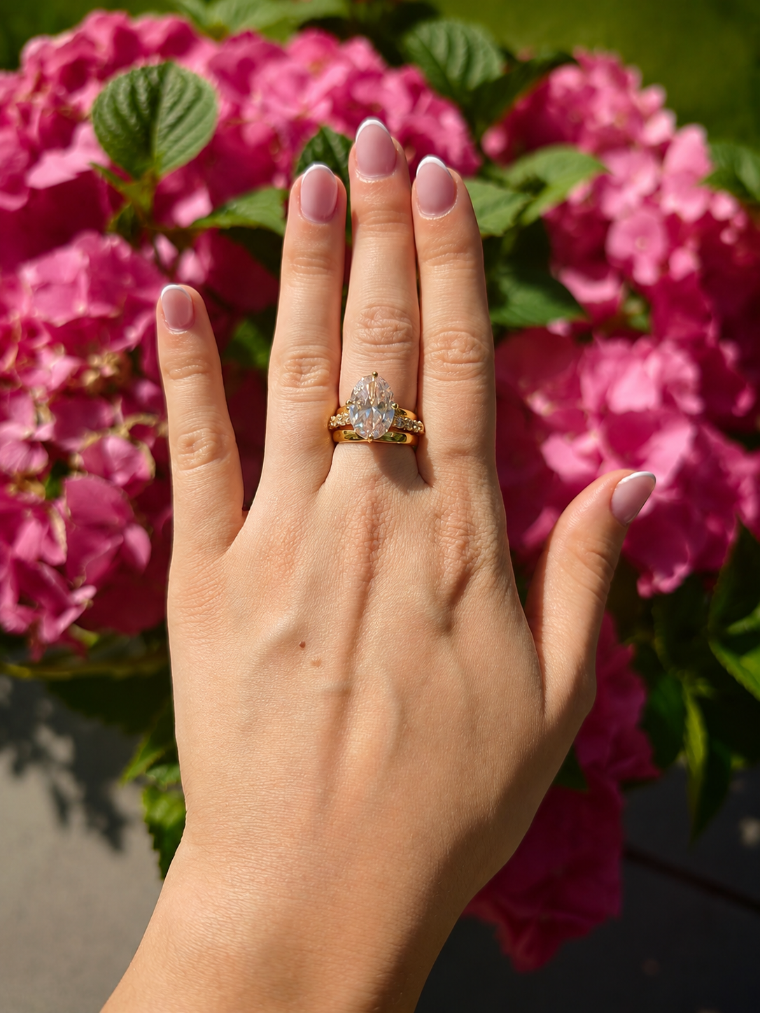 Royal Icon Ring Set – Gartenansicht