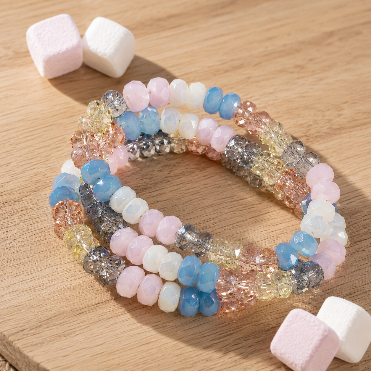 Marshmallow Armband